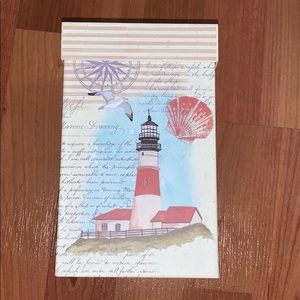 CUTEST LIGHTHOUSE WITH WRITING CUP